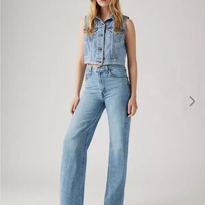 Levi's Ribcage Wide Leg Jeans